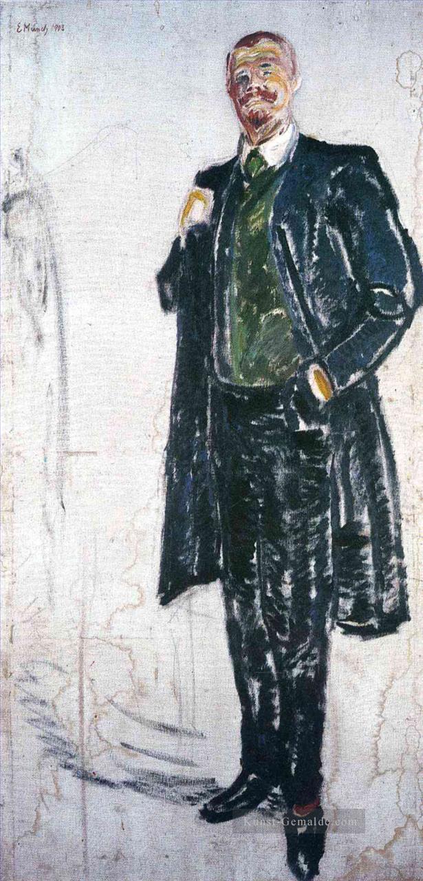 jens thiis 1909 Edvard Munch Ölgemälde